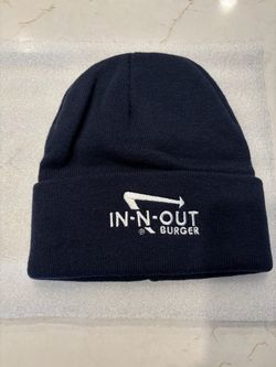 In-N-Out Burger Navy Knit Beanie