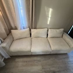 White couch