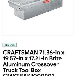Craftsman Tool Box,  Aluminum Brand New 