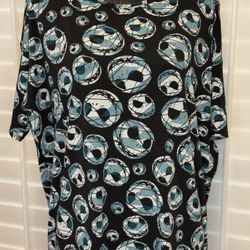 Lularoe  Disney Jack Skellington Top Size Small 