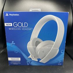 Sealed* New Gold Wireless Headset Playstation 4 CUHYA-0080