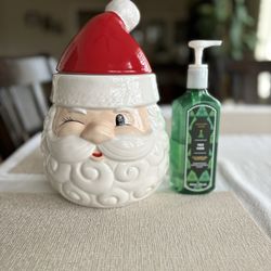 Santa Cookie Jar