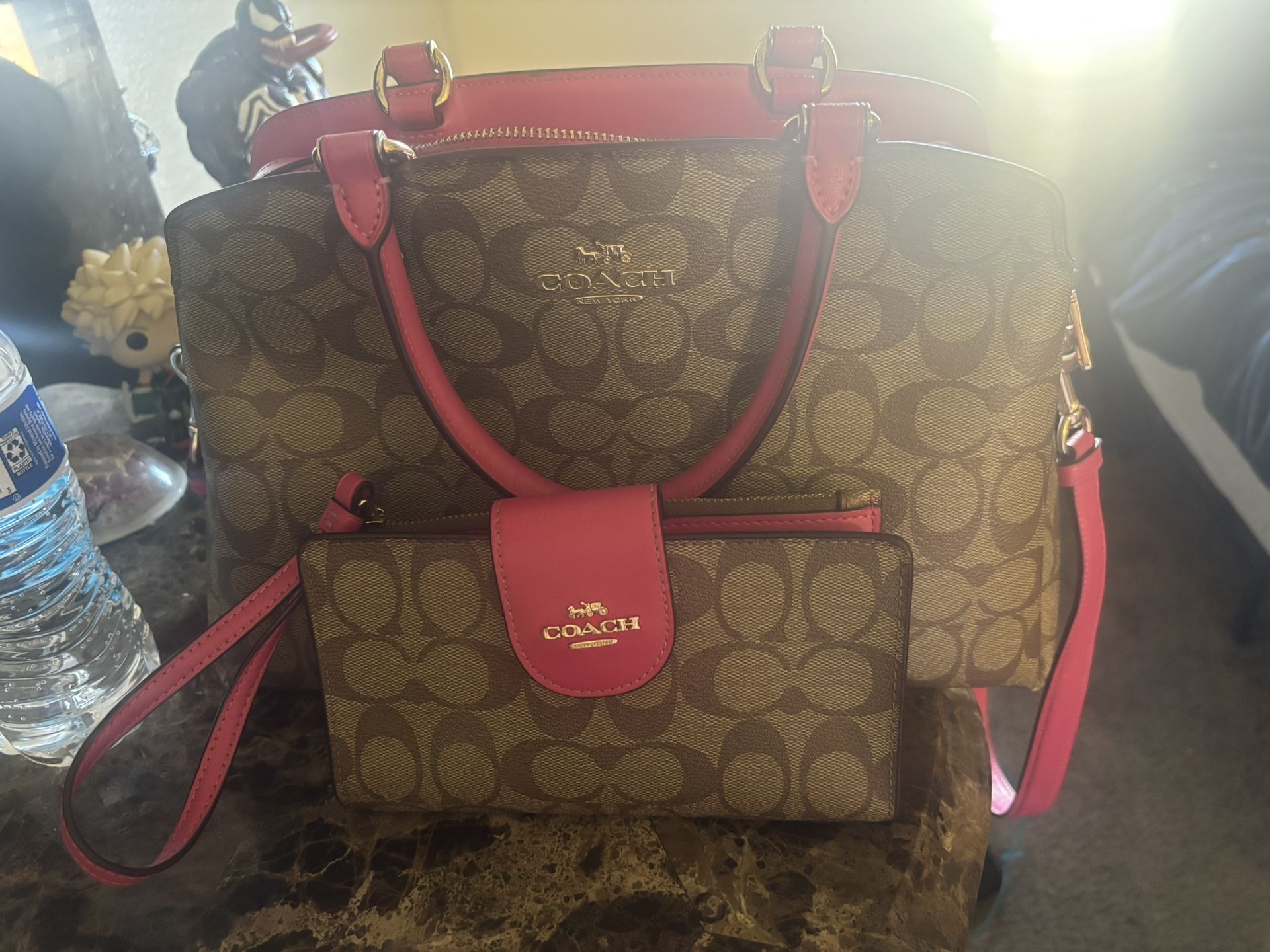 Coach purse, and wallet