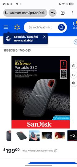 SanDisk Extreme Portable SSD