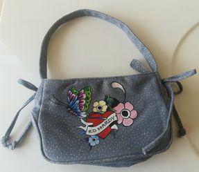 Grey Sparkle purse