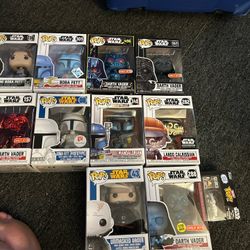 Star Wars Funko Lot