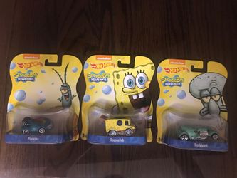 3 SpongeBob SquarePants Cars!  New