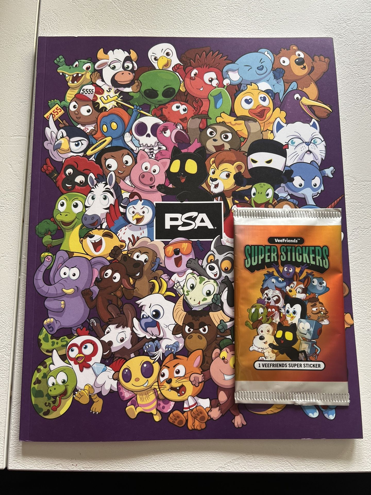 PSA Magazine May 2025 VeeFriends & Sealed Super Sticker Pack