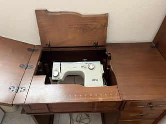 Sewing machine table