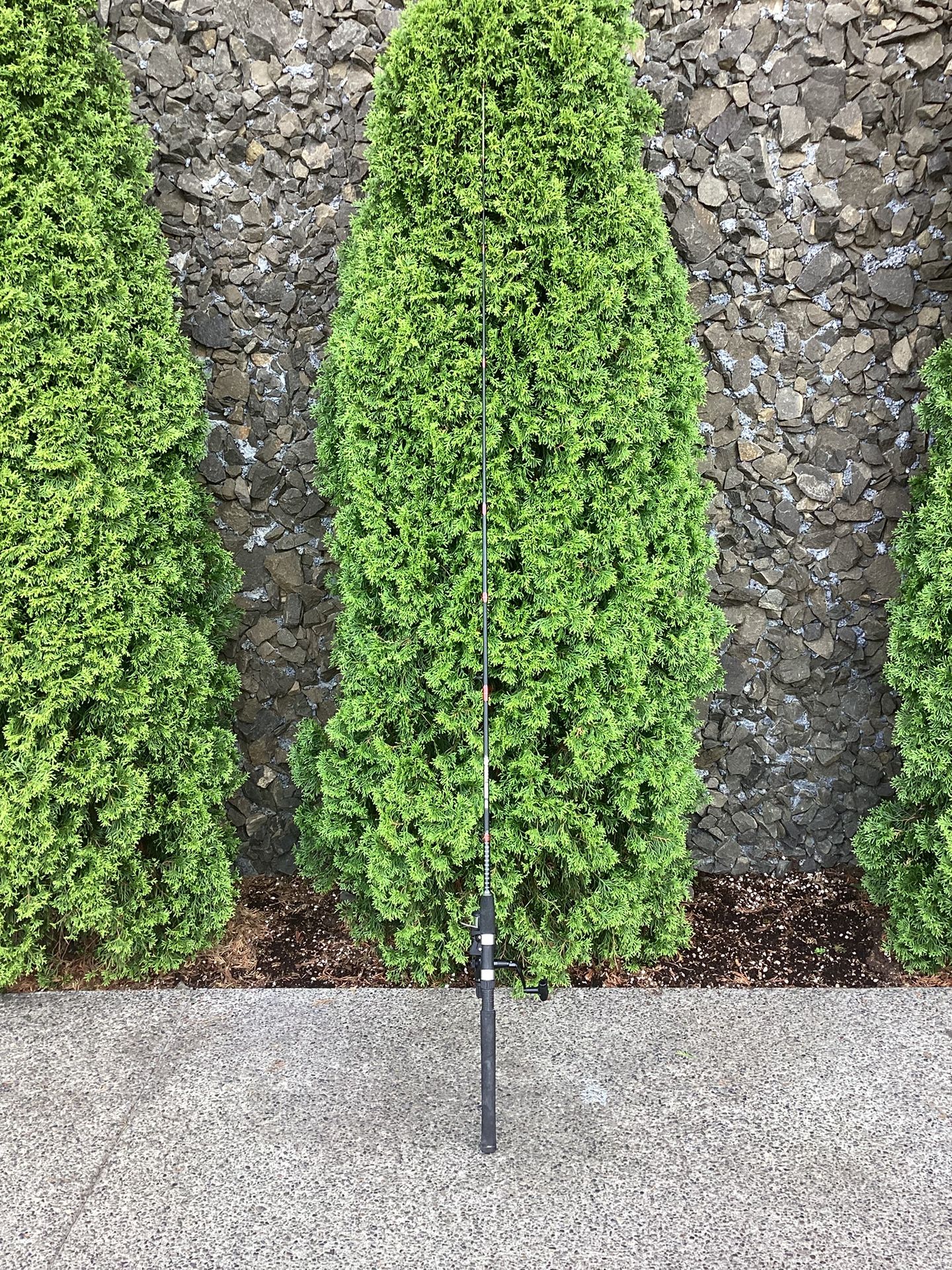 Zebco Rhino Tough Fishing Rod With Shimano Spinning Fishing Reel