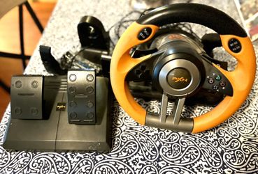 Wired Gaming Steering Wheel