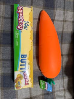 Squeeezy carrot and butter brand new