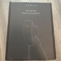 Tesla universal wall connector level 2 hardwired electric vehicle Ev charger up to 48A 24ft 