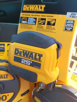 DeWalt tape measure