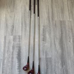 Vintage Wilson Patty Berg Wooden Golf Clubs