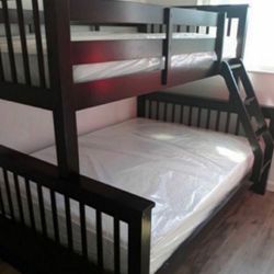 Litera Twin Y Full Size Nueva En Su Caja Incluye Colchones  Bien Reforzada 