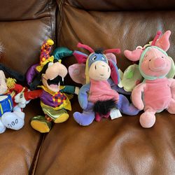 Disney “Mousketoys” Bean Bag Plush Collectables