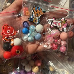 Beads Bags For Pens Or Keychain 