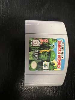Nintendo 64 Army Men Sarges Heroes