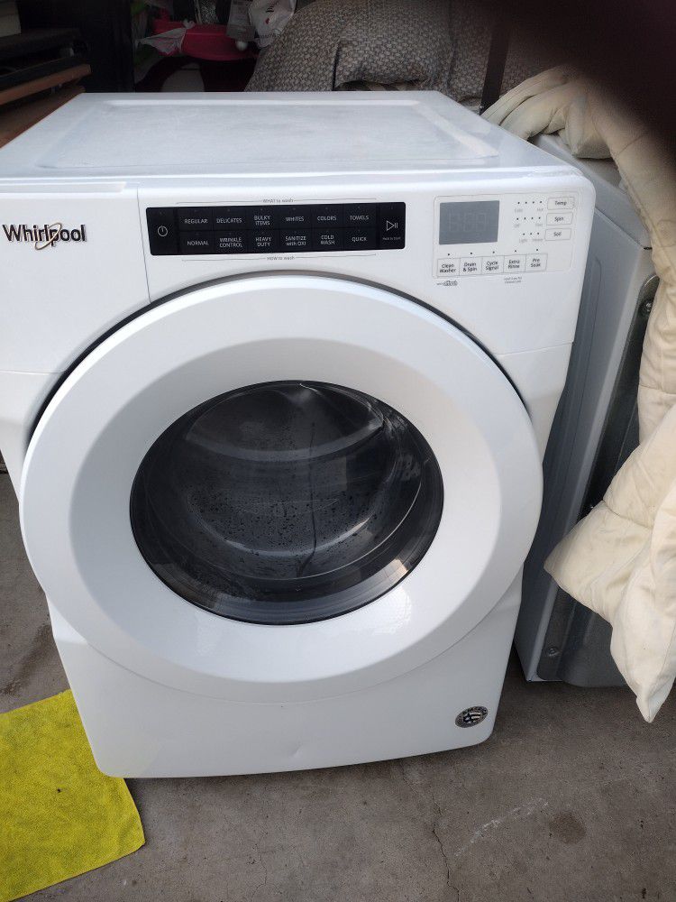 **WHIRLPOOL FRONT LOAD WASHER**