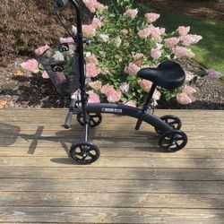 Medline Seated Mobility Scooter Knee Walker