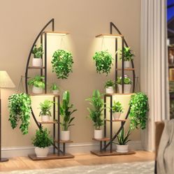 Plant Stand with Grow Lights