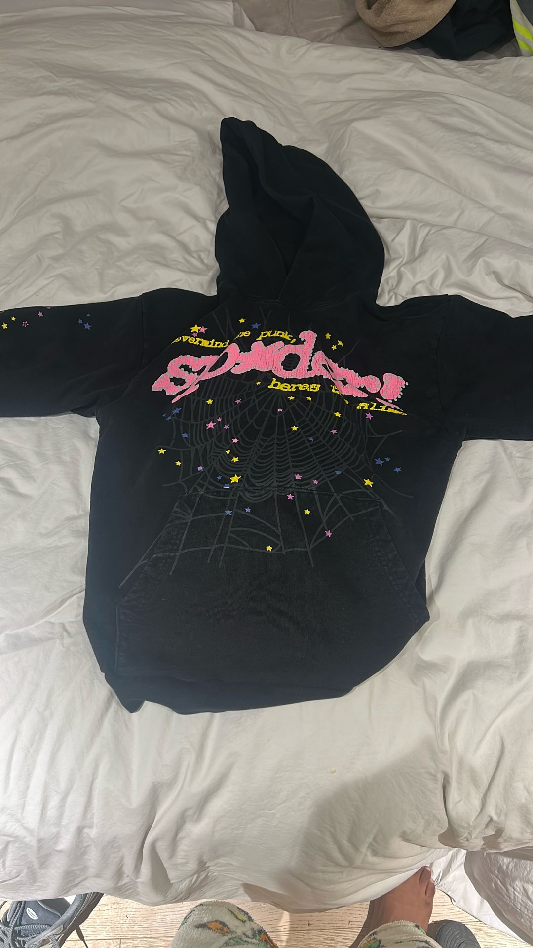 Black spider hoodie