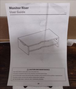 Computer Monitor Riser