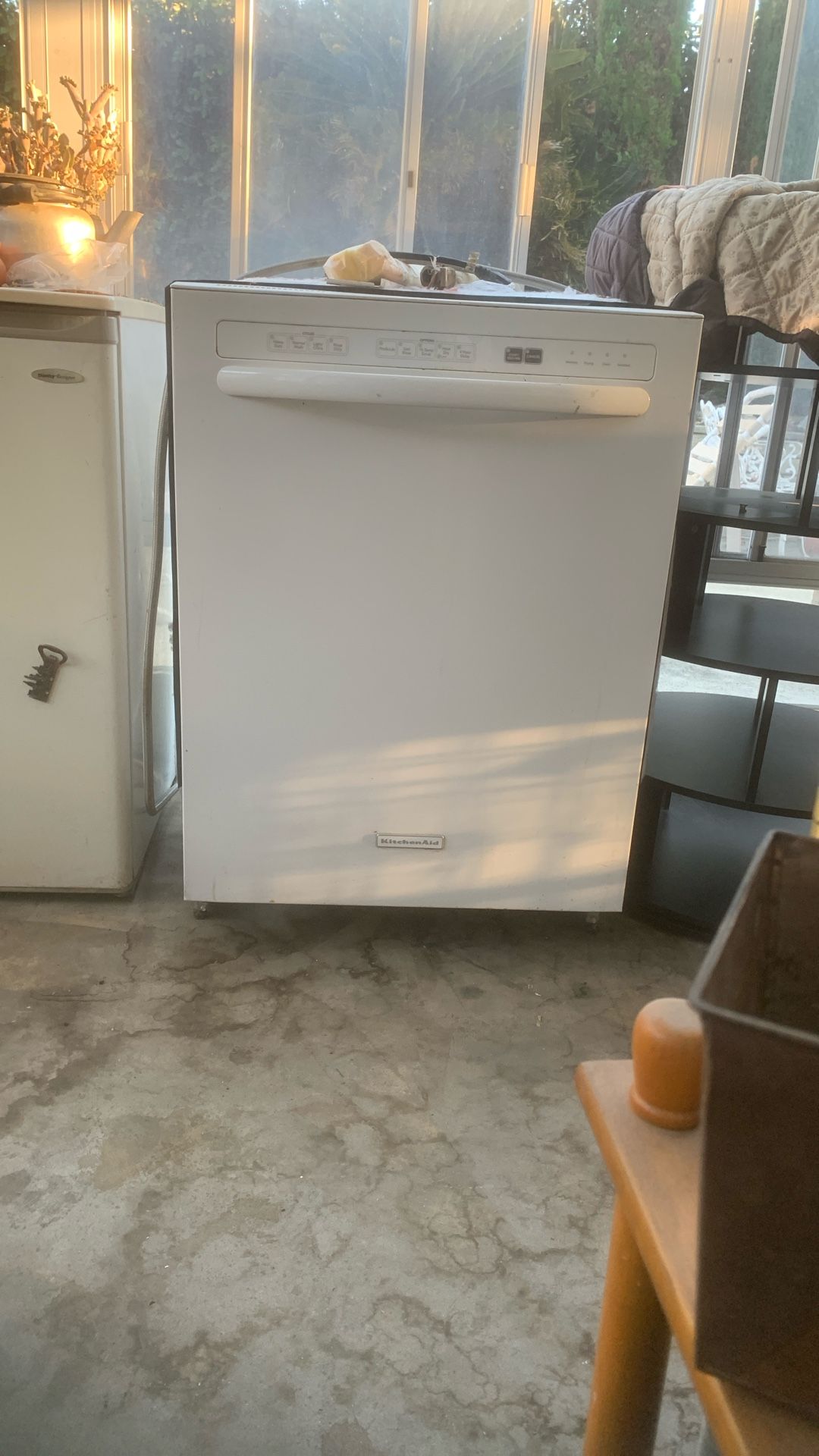 Kitchen Aid Dishwasher, Roll In wheels - Used $75