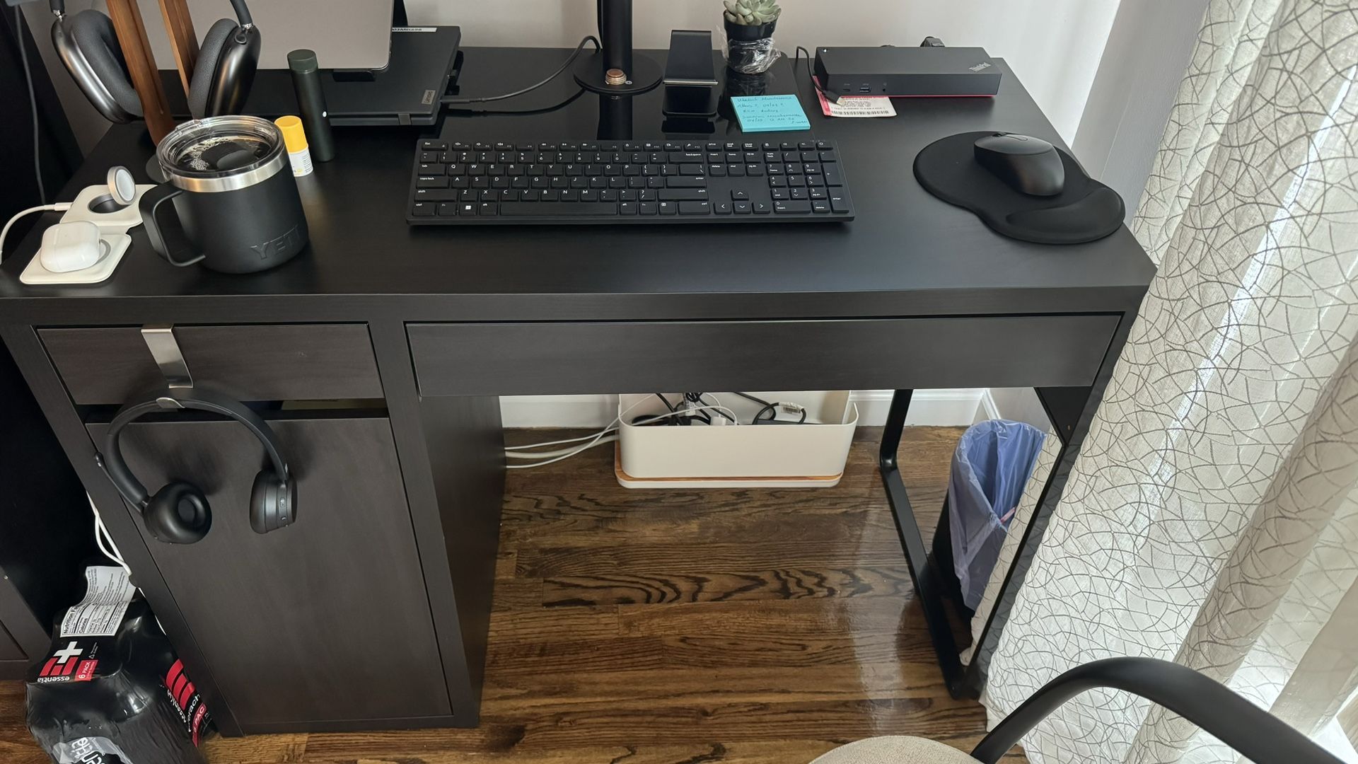 IKEA Micke Desk Black-Brown