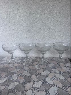 Princess house fantasia margarita glasses