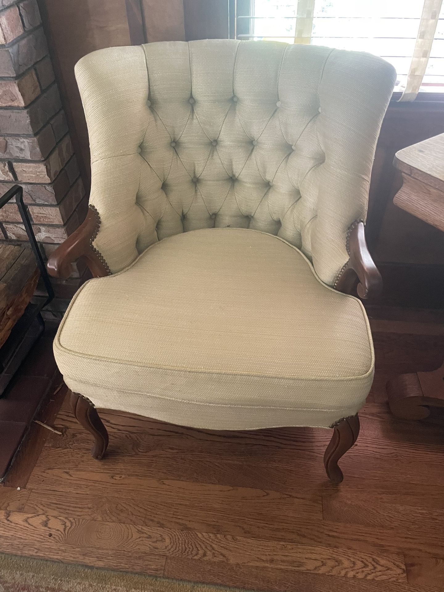 Linen Side Chair