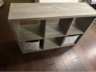 6 cube storage organizer