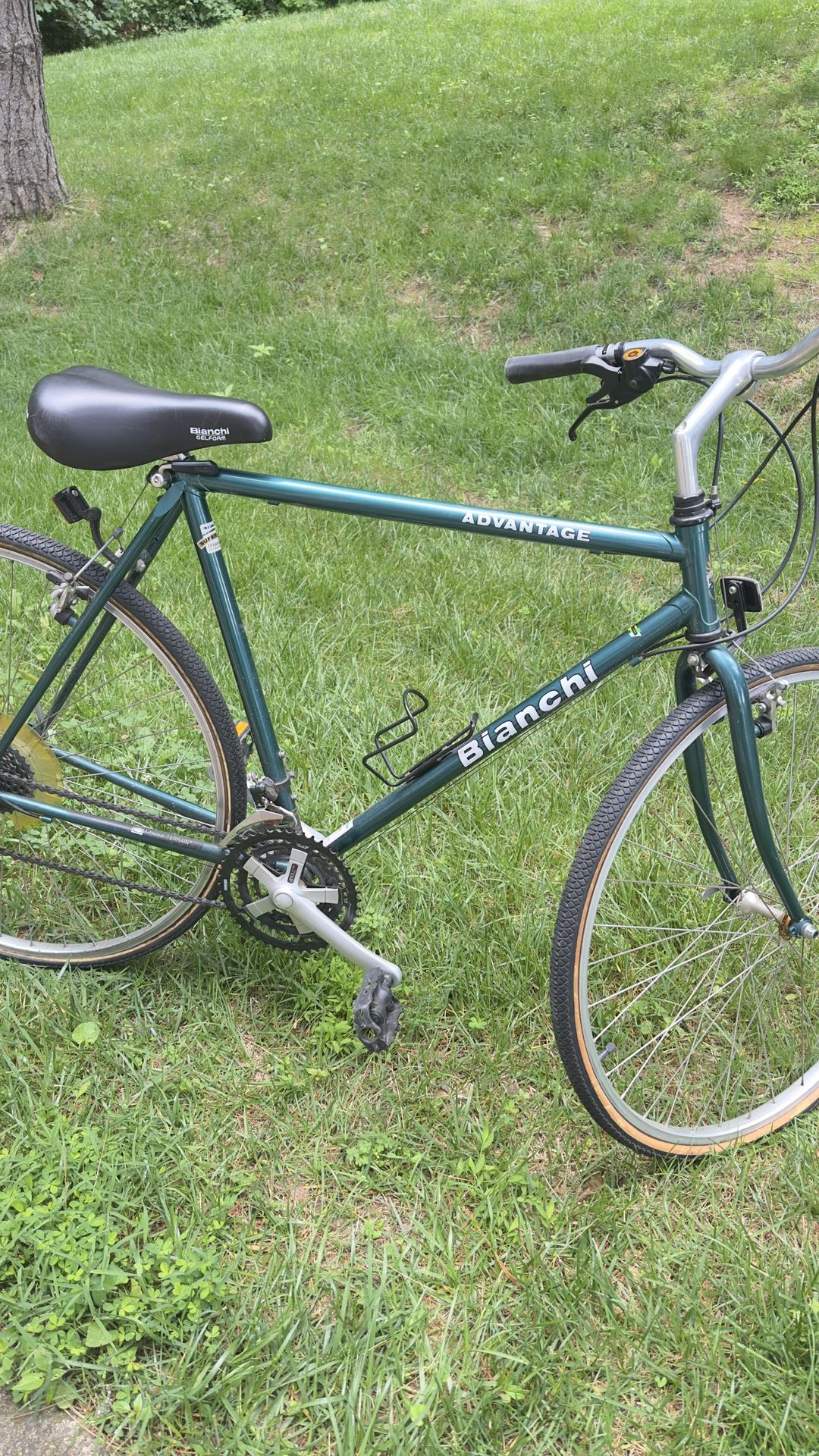bianchi advantage hybrid road bike – Gremlins Bicycle Emporium Bianchi Advantage Vintage Hybrid Bike