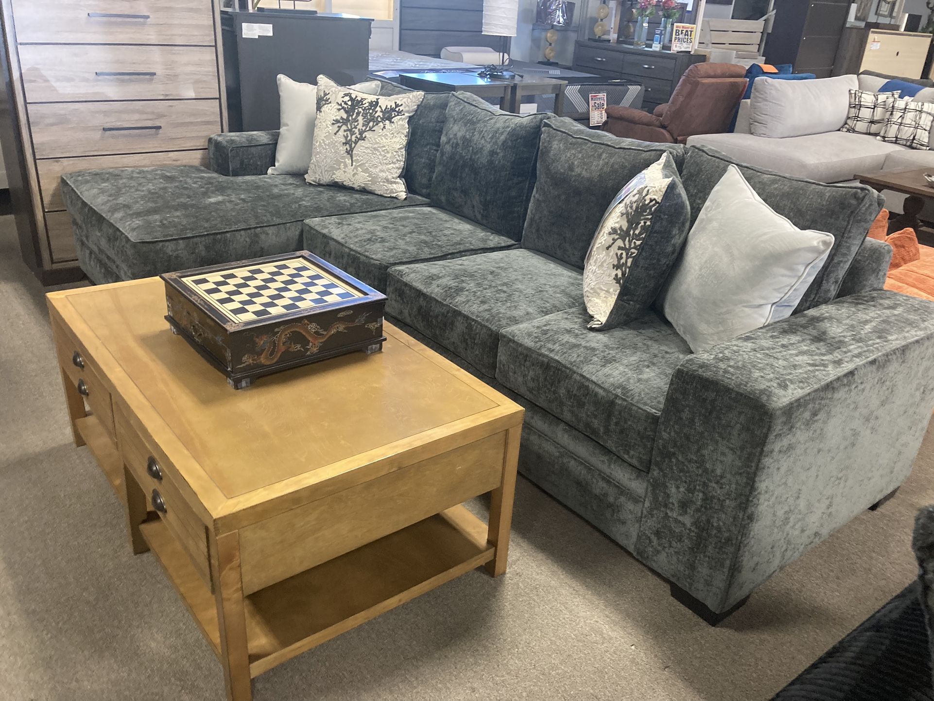 Stunning Sectional! $1,299! Last One! Easy Financing!,New Products : American Fashion Style Bags On Sale