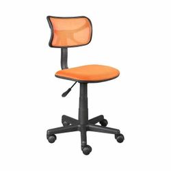 Office Chair - Orange Mesh