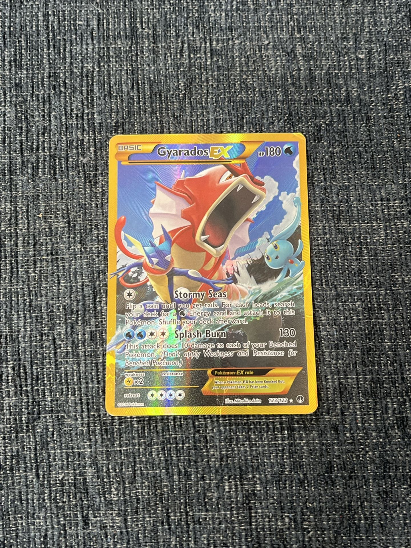 Gyarados EX (Secret) 123/122 Breakpoint Holo