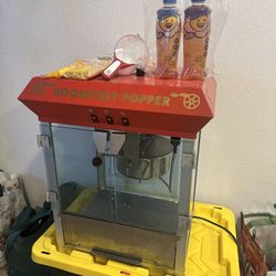 Popcorn Machine Plus Extras