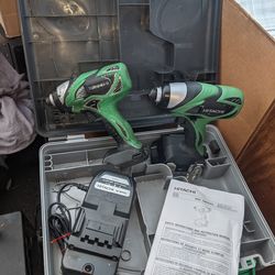 Hitachi impact driver kit