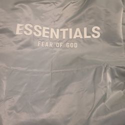 Essentials Fear Of God Seafoam Jacket