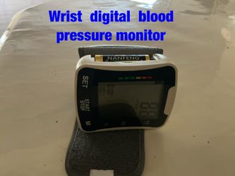 Wrist  digital  blood   pressure monitor  -  $20