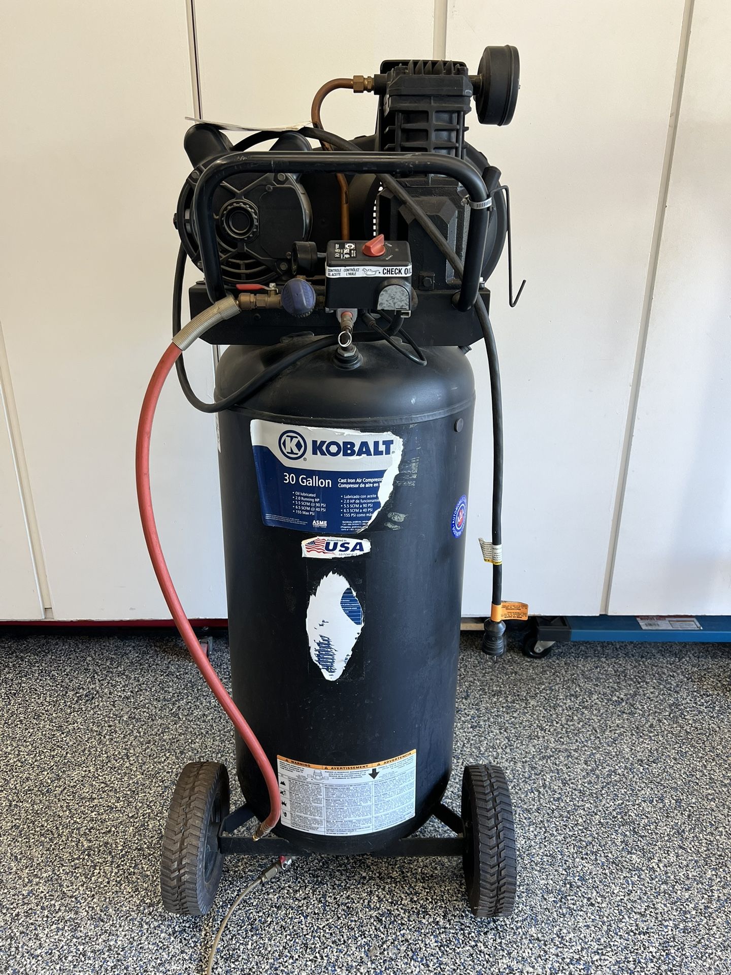 Air Compressor 30 Gallon