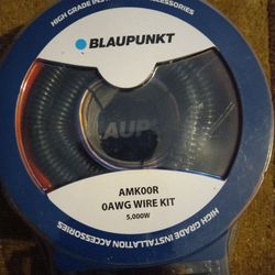 New 0 Gauge Amp Kit