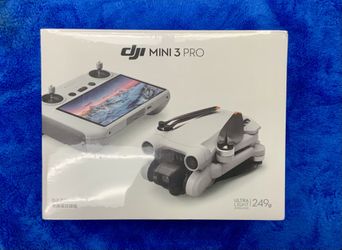 New Dji Mini 3 Pro Quadcopter Drone 4k Camera Ultra Light 249 Grams Aircraft Flight Propellers Controller App Touchscreen Wifi Bluetooth Wireless 