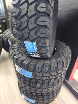 New set of tires gladiator xcomp mt 35 1250 17 lt