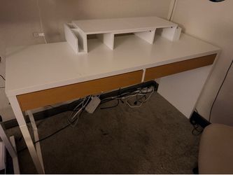 IKEA Micke Desk , white, 55 7/8x19 5/8 "