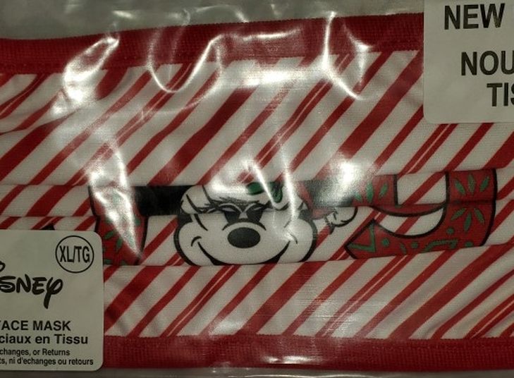 Disney Christmas Adult Face Mask