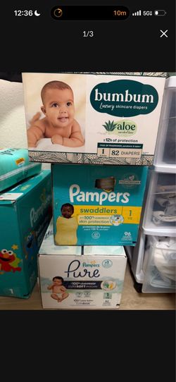 Diapers size 1