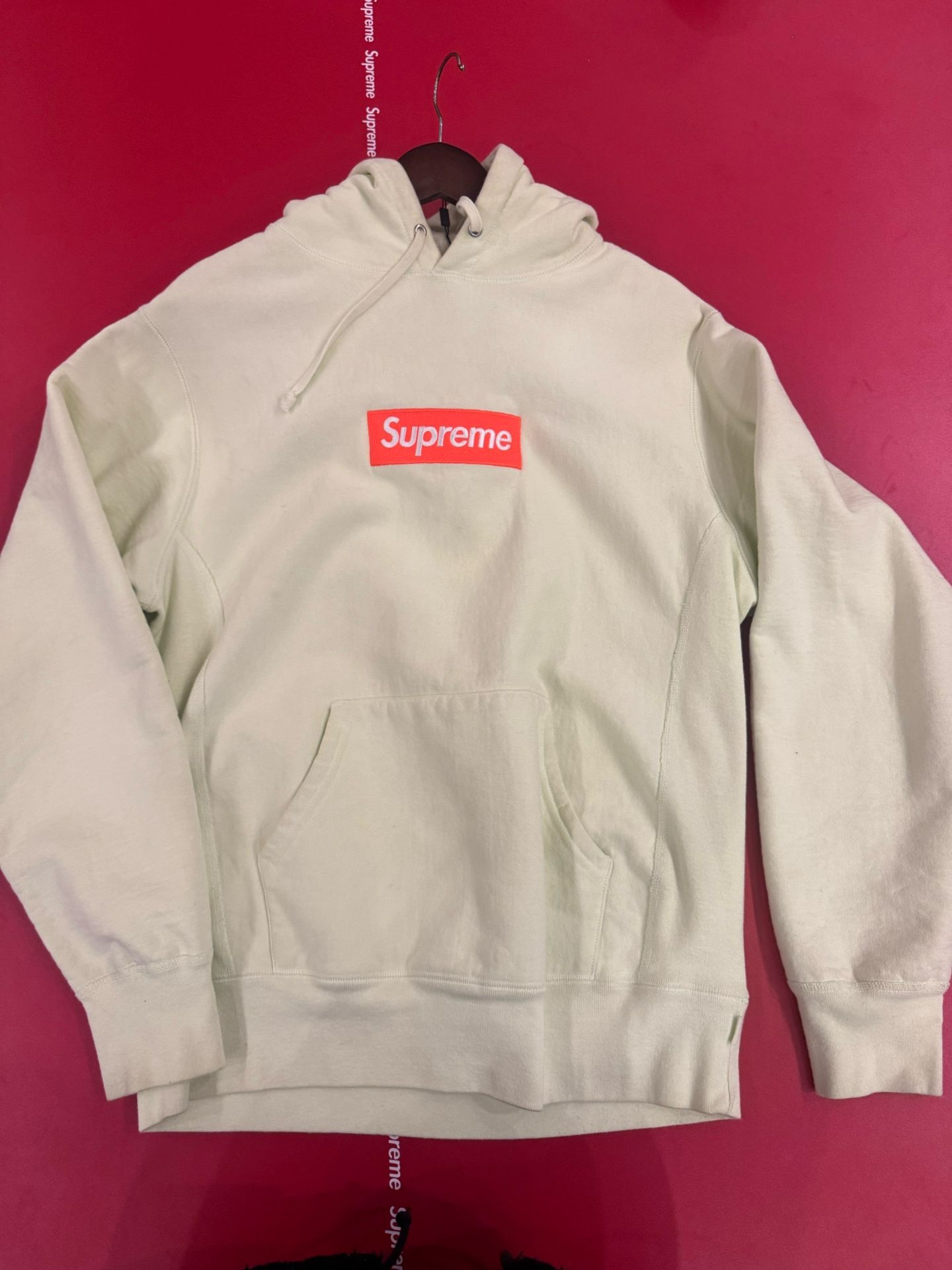 Supreme Box Logo Hoodie ‘Lime’ Size M