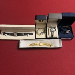 Lot of Vintage Anne Klein Swiss Quartz Women’s Watches. All In Original Boxes